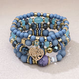 Pulseira Boêmia de Pérolas