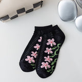 Meias Florais Casuais