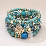 Pulseira Boêmia de Pérolas