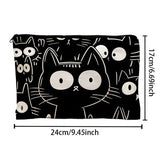 Casaco Casual com Estampa de Gato