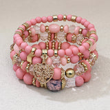 Pulseira Boêmia de Pérolas