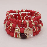 Pulseira Boêmia de Pérolas