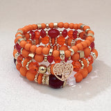 Pulseira Boêmia de Pérolas