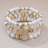 Pulseira Boêmia de Pérolas