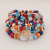Pulseira Boêmia de Pérolas