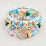 Pulseira Boêmia de Pérolas