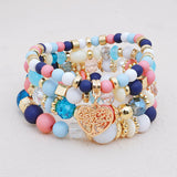 Pulseira Boêmia de Pérolas