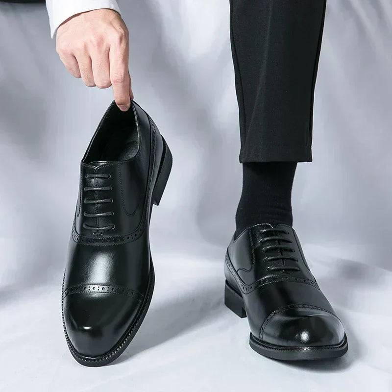 Carlos - Klasyczne Skórzane Buty