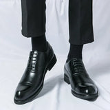 Carlos - Klasyczne Skórzane Buty
