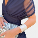 Alondra | Vestido Floral Longo com Decote em V
