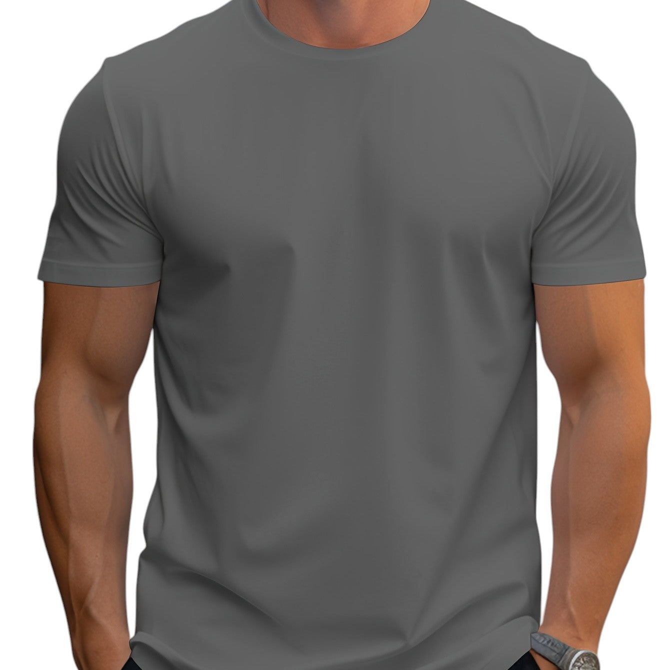 T-Shirt - Corte Regular Decote Suave