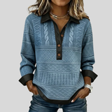 Josselyn™ | Sweatshirt com Zíper e Gola