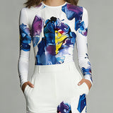 Pervenche | Conjunto Estampado em Cores Vibrantes