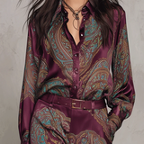 Zara | Conjunto com Estampado Paisley