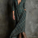 Lídia - Vestido longo de camisa