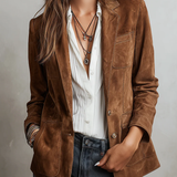 Marcelle | Vintage Brown Blazer