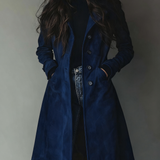 Héloïse | Trench Vintage em Camurça