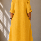 DELACROIX | Monique Long Sleeve Flowing Dress