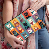 Casaco Casual com Estampa de Gato