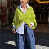 Indi | Poncho Cruzado de Ponto