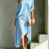 Camila™ │ Vestido Assimétrico Chic