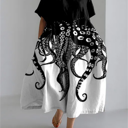 Vestido Floral de Verão Valeno