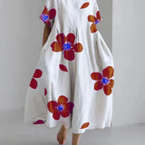 Vestido Floral de Verão Novi