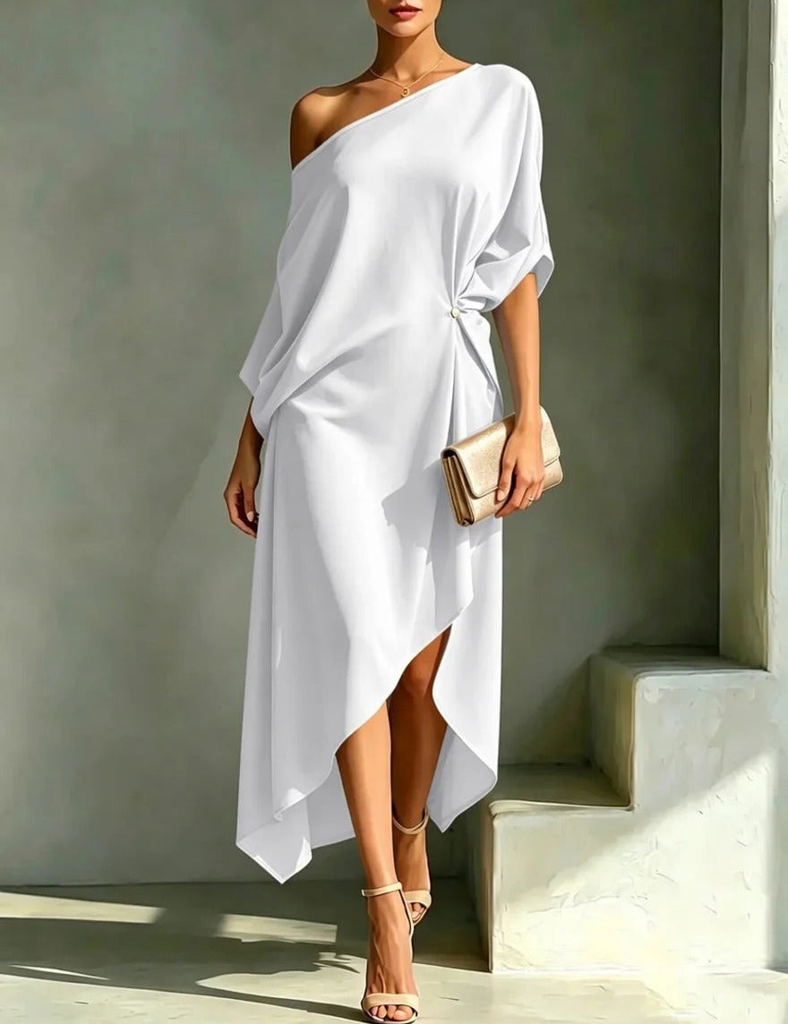 Camila™ │ Vestido Assimétrico Chic