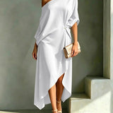 Camila™ │ Vestido Assimétrico Chic