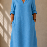 DELACROIX | Vestido Casual com Decote V Claire