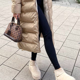 Botas de plataforma forradas Nina beige