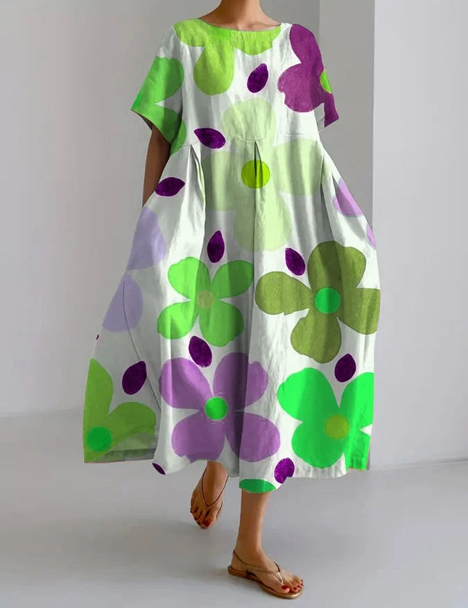 Eli Vestido Floral de Verão