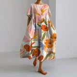 Vestido Floral de Verão Rosanna