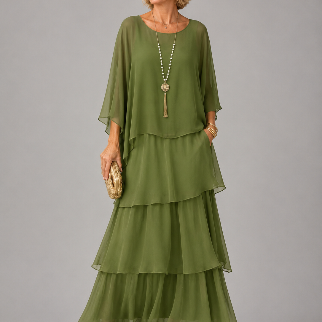 Lara™ | Vestido longo elegante e fluido