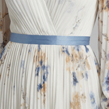 Anaïs | Vestido Maxi Floral de Mangas Longas