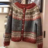 DELACROIX | Catherine Jacquard Buttoned Knit Vest