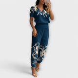 Irmelinda - Conjunto Sofisticado de Camisola e Calças