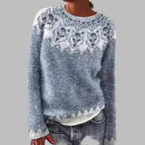 DELACROIX | Léa Frosted Panel Knit Pullover