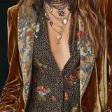 Marcelline | Vintage Floral Patchwork Blazer