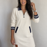 Zosia | Vestido Elegante de Manga Longa