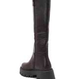 Botas Chunky Elina em Tom Castanho