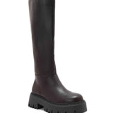 Botas Chunky Elina em Tom Castanho