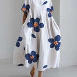 Vestido Floral de Verão Novi