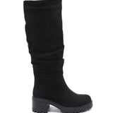 Botas de ante Fawn negras