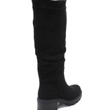 Botas negras de ante Fawn