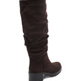 Botas de ante Fawn marrón