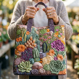 Aroa | Jardim de Suculentas - Bolsa Artesanal