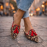Serafina Mules de Ponta com Franjinhas