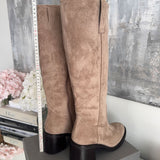 Botas Mena en color beige