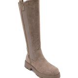 Botas Ivi de Camurça na Cor Topo
